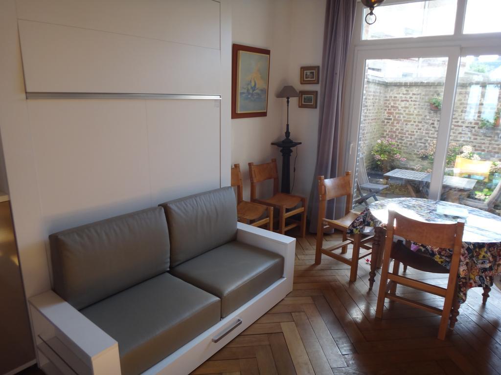 Ferienwohnung Beau Studio, Front De Mer - Rdc Mers-les-Bains Exterior foto